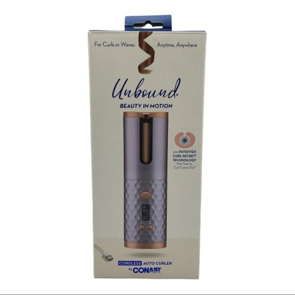 Unbound Cordless Auto Curler From Conair - The First High Performance Cordless,